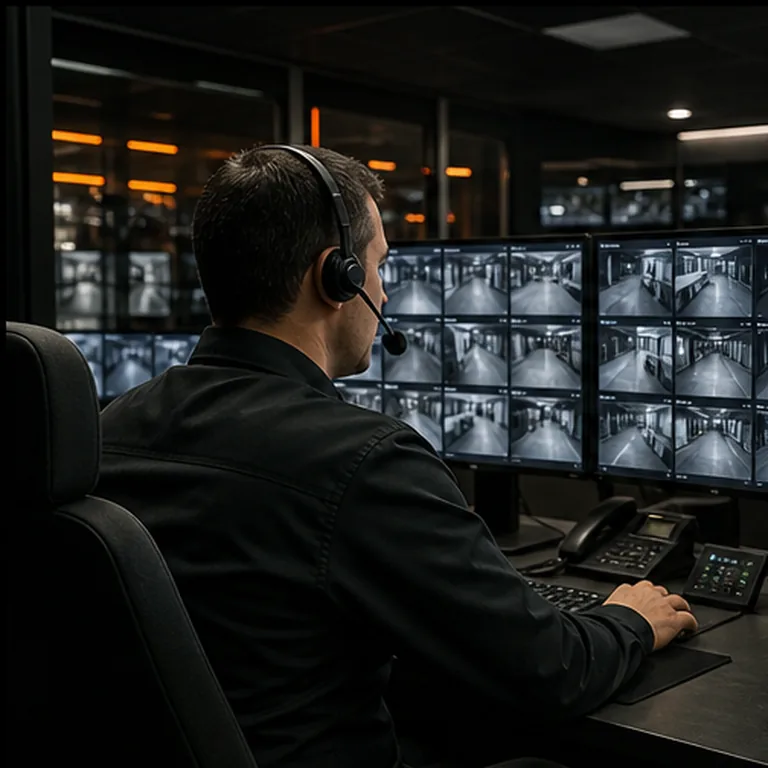 Ilustração de monitoramento de imagens 24 horas